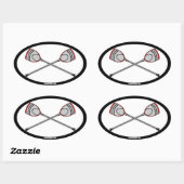 レッドラクロスゴアリースティック 楕円形シール (シート)