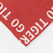 レッドラクロスマイハート フリースブランケット (角)