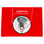 レッドラクロスラージ抱き枕 ラージペーパーバッグ (正面)