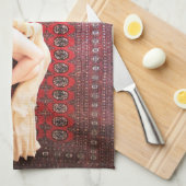 レッドラグのドレープモデルThunder_Cove キッチンタオル (四つ折り)