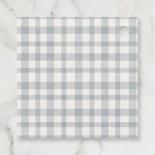 レッドラストファームアニマルズトラクター子供の誕生日 フェイバータグ (裏面)