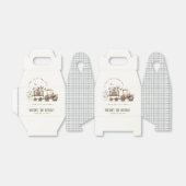 レッドラストファームアニマルズトラクター子供の誕生日 フェイバーボックス (折り畳みなし)