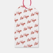 レッドラスベガスの輝結婚きを歓迎 ギフトタグ (裏面)