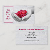 レッドラズベリーの名刺 名刺 (正面/裏面)