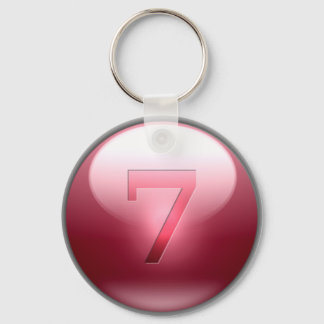 レッドラッキー7 キーホルダー