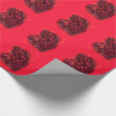 レッドラッピング紙ランニングズStstarry Night ラッピングペーパー (角)