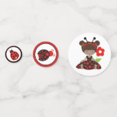 レッドラディバグガール誕生日 コンフェッティ (正面)