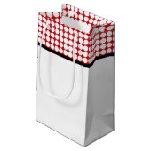 レッドラディバグ子供の誕生日パーティー スモールペーパーバッグ (裏面アングル)