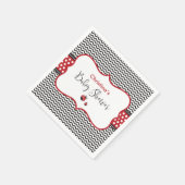 レッドラディバグ スタンダードカクテルナプキン (角)