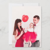 レッドラブハートバレンティーンズデイカード シーズンカード (裏面)