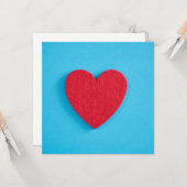 レッドラブハート カード (正面/裏面インサイチュ)