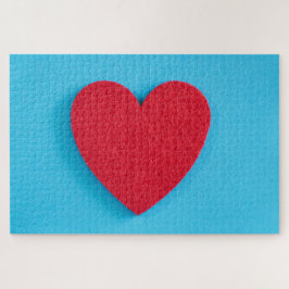 レッドラブハート ジグソーパズル