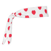 レッドラブハート タイヘッドバンド (回転270)