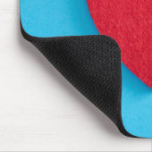 レッドラブハート マウスパッド (コーナー)