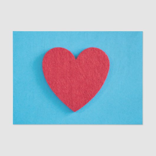 レッドラブハート 薄葉紙 (正面)