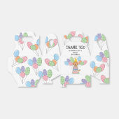 レッドラブラドードル誕生日サンキューペアボックス フェイバーボックス (折り畳みなし)