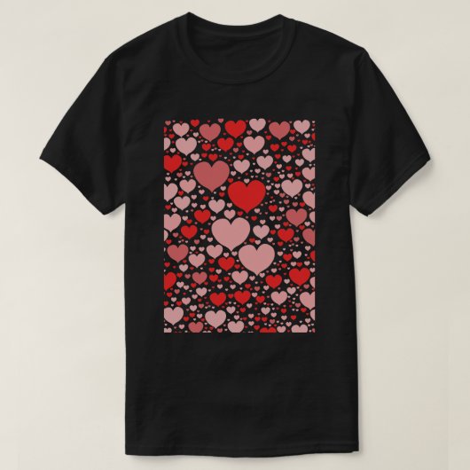 レッドラブリーハート2 Tシャツ (デザイン正面)