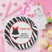 レッドランジェリーパーティー感謝祭 ペーパープレート (パーティー)