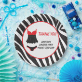 レッドランジェリー パーティー サンクス ペーパープレート (パーティー)