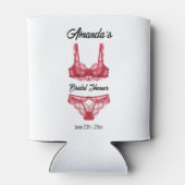 レッドランジェリー ブライダルシャワー 缶クーラー (裏面)