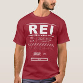 レッドランズ市空港REI Tシャツ (正面)