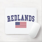 レッドランズ米国国旗 マウスパッド (マウス)