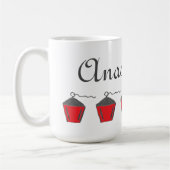 レッドランタンアナッサカタムグブリンマウル コーヒーマグカップ (左)