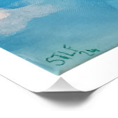 レッドランドベイパームツリーポスター ポスター (コーナー)