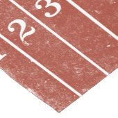 レッドランニングスタイルトラック動揺して ショートテーブルランナー (コーナー)