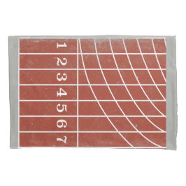 レッドランニングスタイルトラック動揺して 枕カバー