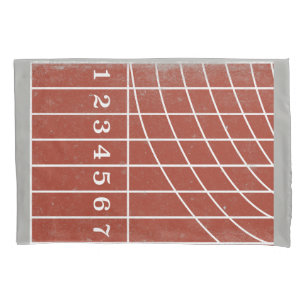 レッドランニングスタイルトラック動揺して 枕カバー