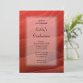 レッドランヌカルス卒業パーティー招待状 招待状 (スタンド正面)