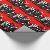 レッドランプス誘拐女性車 ラッピングペーパー (角)