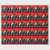 レッドランプス誘拐女性車 ラッピングペーパー (フラット)