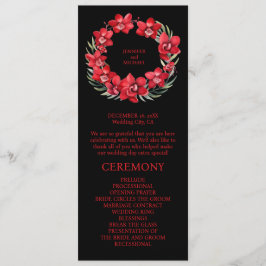 レッドラン結婚ズの式典 プログラム