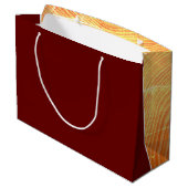 レッドラージ射手座誕生日 ラージペーパーバッグ (裏面アングル)