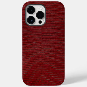 レッドリザードレザープリント Case-Mate iPhone 14 PRO MAXケース