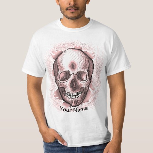 レッドリッパースカルTシャツ Tシャツ (正面)