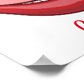 レッドリップオープンマウスサンダー_コーブ ポスター (角)