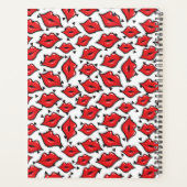 レッドリップキスリップスティック&美しいディストリビューターカスタム プランナー手帳 (裏面)