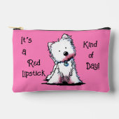レッドリップスティックウェスティスモール アクセサリーポーチ (正面)