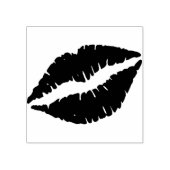 レッドリップスティックキス ラバースタンプ (インプリント)