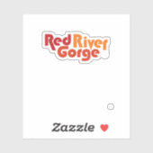 レッドリバーゲケンタッキーRrgハイキングリバーゲージ シール (シート)