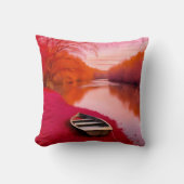 レッドリバーサンライズ クッション (正面)