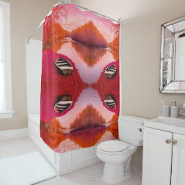 レッドリバーサンライズ シャワーカーテン