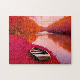 レッドリバーサンライズ ジグソーパズル