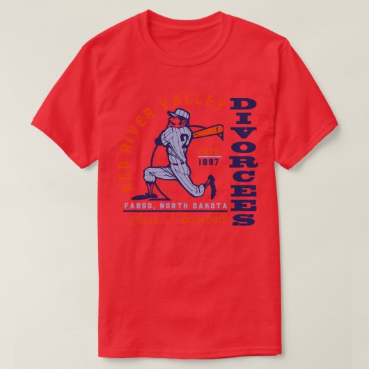 レッドリバーバレー離婚 Tシャツ (デザイン正面)