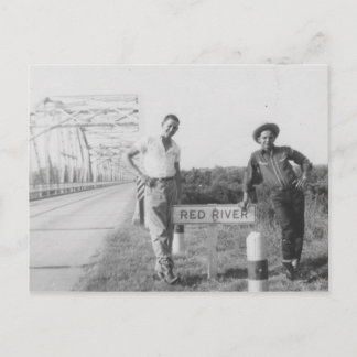 レッドリバーブリッジ ポストカード