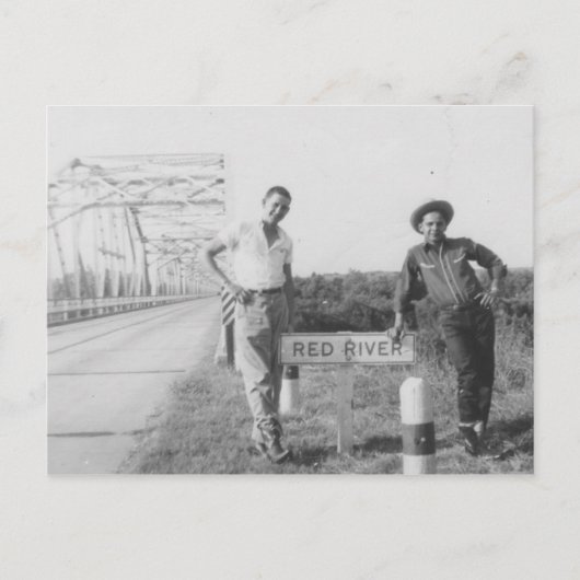 レッドリバーブリッジ ポストカード (正面)