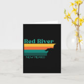 レッドリバー乗馬トレイル70sレトロニューメックス カード (黄色い花)